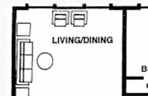2 Bedroom 1 Bath